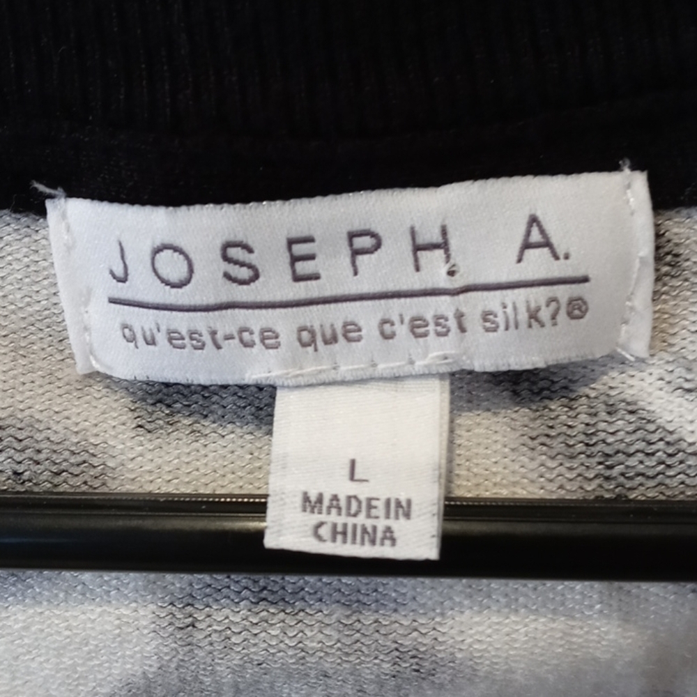 Joseph A leopard print blouse large cardigan - image 2